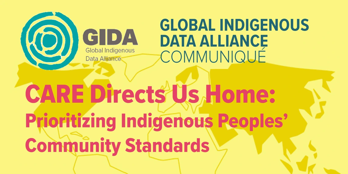 CARE Directs Us Home: Reclaiming Indigenous Authority Over Data 