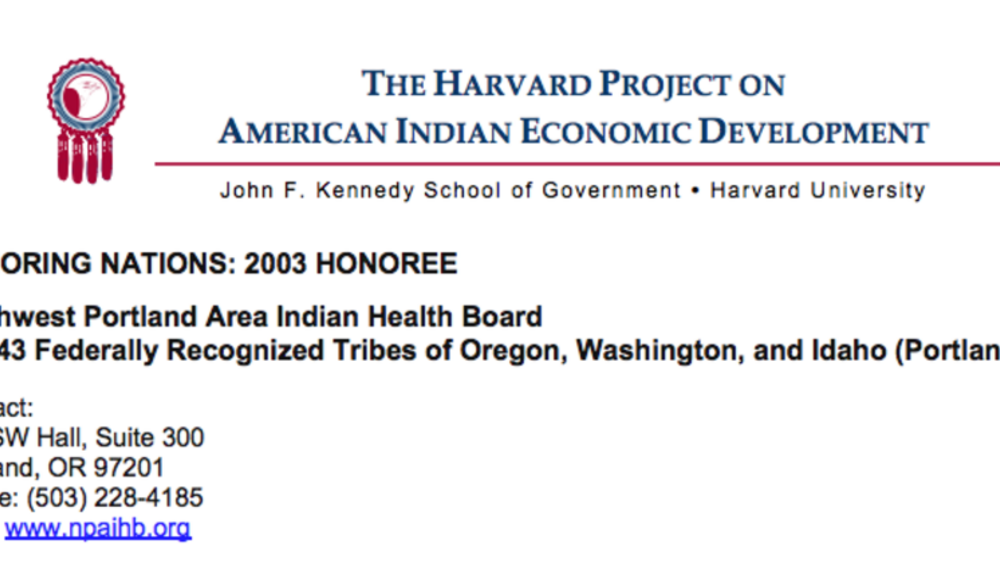 Northwest Portland Area Indian Health Board