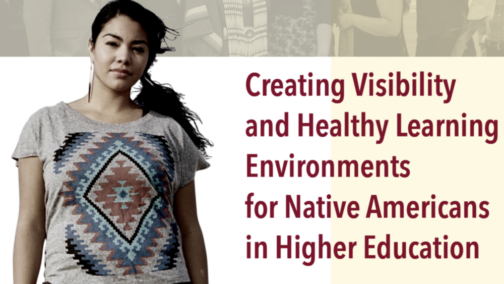 Creating Visibility and Healthy Learning Environments for Native Americans in Higher Education