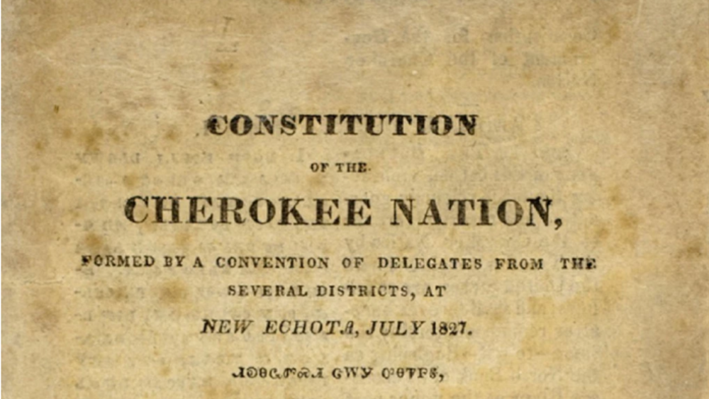 Tribal Constitutions Tribal Constitutions