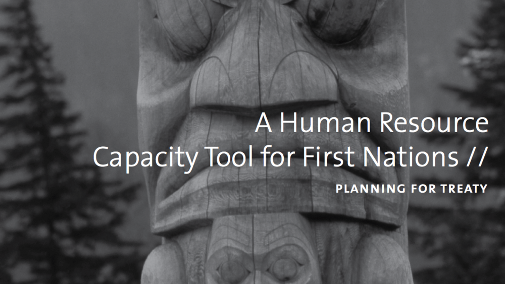 A Human Resource Capacity Tool for First Nations A Human Resource Capacity Tool for First Nations