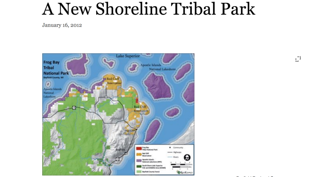 A New Shoreline Tribal Park A New Shoreline Tribal Park