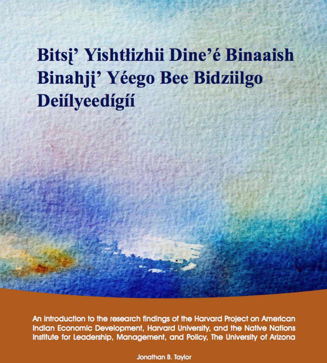 Bitsi' Yishtlizhii Dine'é Binaaish Binahji' Yéego Bee Bidziilgo Dei
