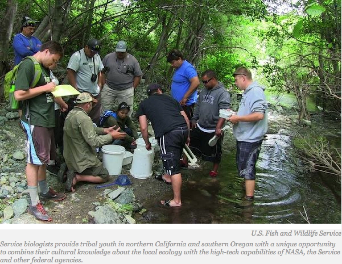 Klamath Youth Program Melding Science and Traditional Knowledge Wins National Award