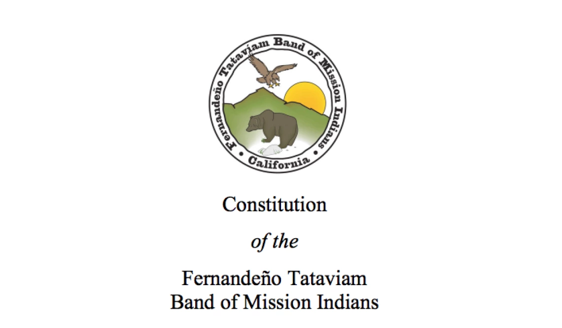 FernandeÃ±o Tataviam Band of Mission Indians: Citizenship Excerpt