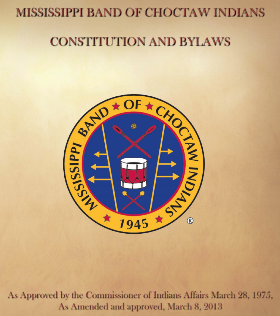 Mississippi Band of Choctaw Indians: Amendments Excerpt