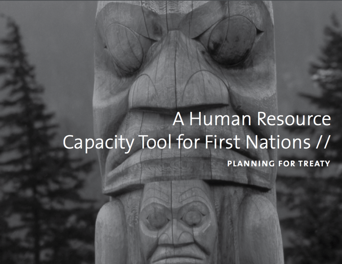 A Human Resource Capacity Tool for First Nations