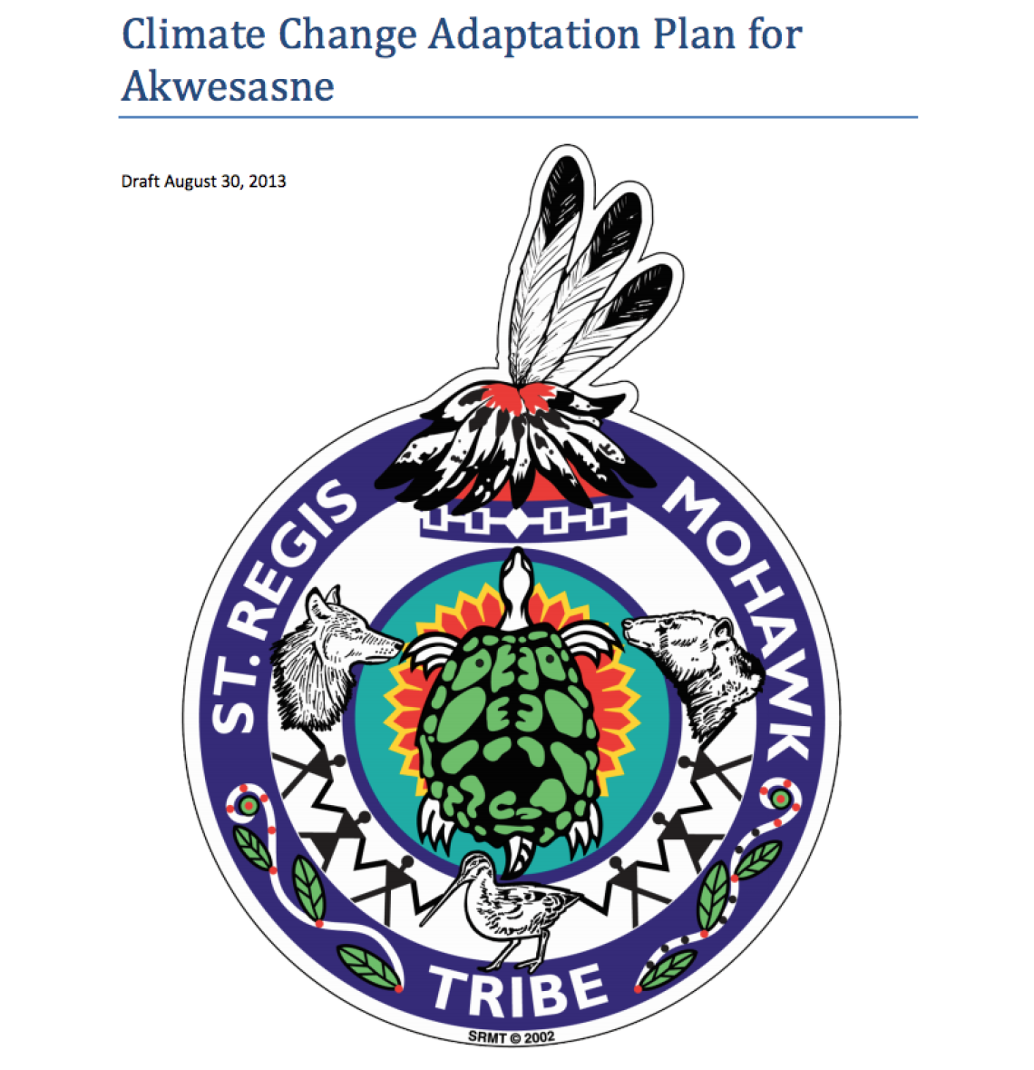 Climate Change Adaptation Plan for Akwesasne