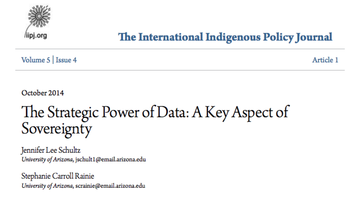 The Strategic Power of Data: A Key Aspect of Sovereignty