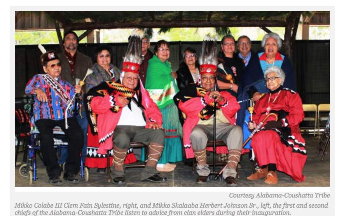 A Lifetime Journey: Alabama-Coushatta Name New Chiefs