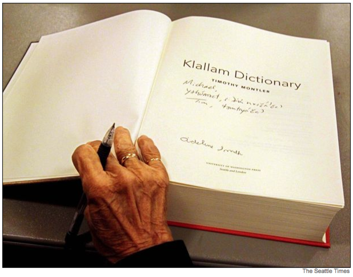 Klallam dictionary opens window into tribal heritage