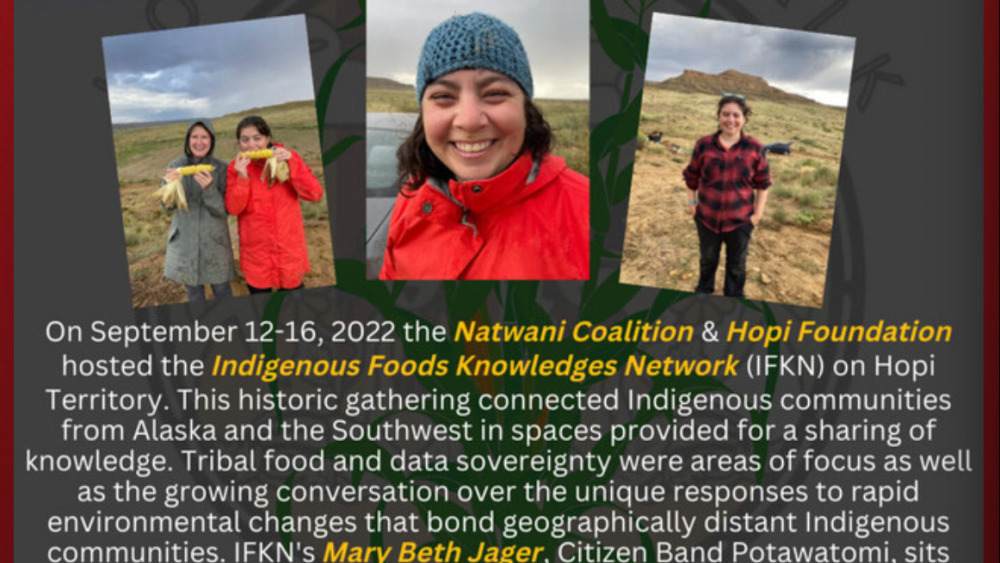 Hopi Farm Talk Podcast: Indigenous Foods Knowledges Network