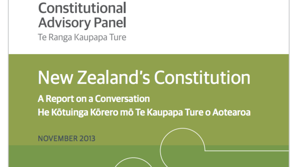New Zealand's Constitution: A Report on a Conversation