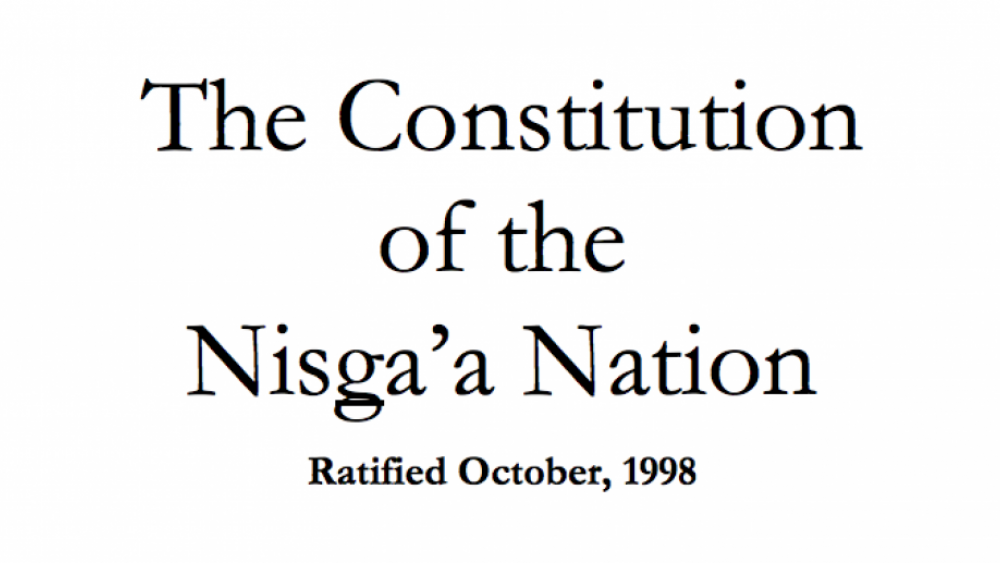 Nisga'a Nation: Judiciary Functions/Dispute Resolution Excerpt