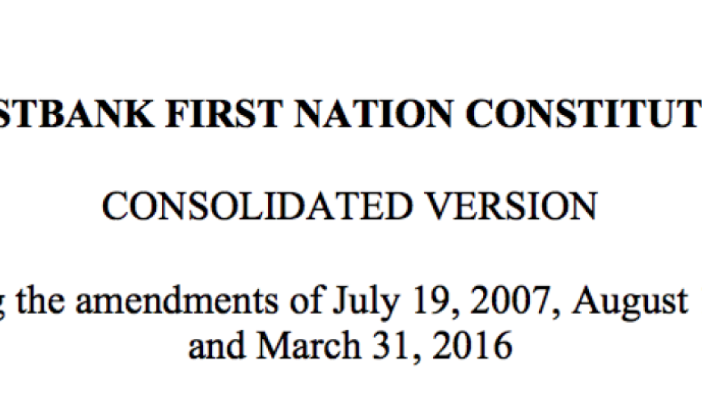 Westbank First Nation: Jurisdiction/Territory Excerpt 