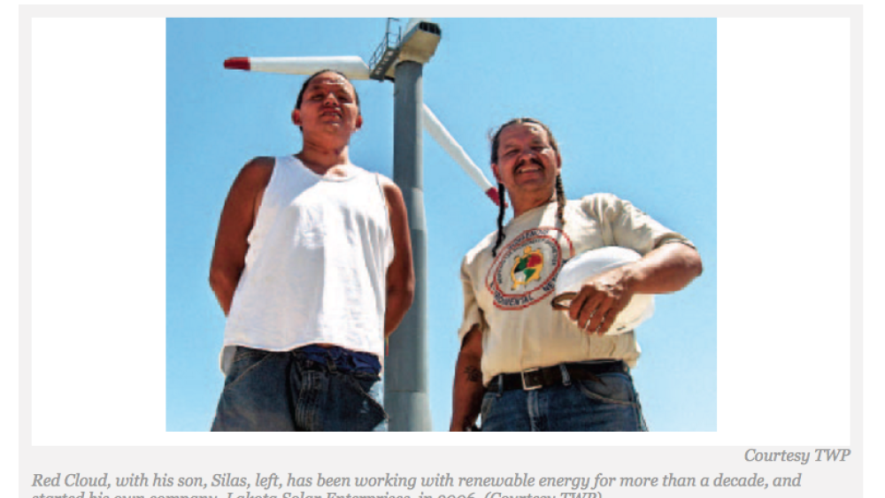 Henry Red Cloud Leads the Renewable-Energy Charge at Pine Ridge